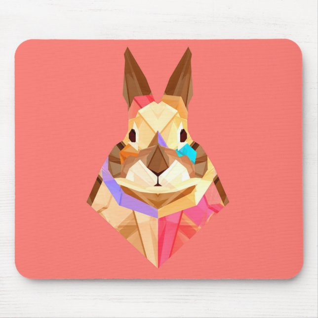 Rabbit Mousepad Musmatta (Framsidan)