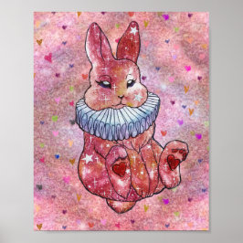 Rabbit named Ladybug Poster