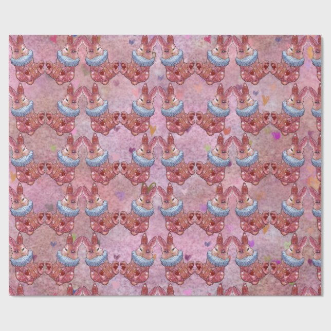 Rabbit named Ladybug Presentpapper (Platt)