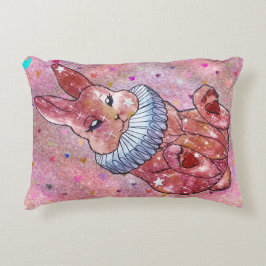 Rabbit named Ladybug Prydnadskudde