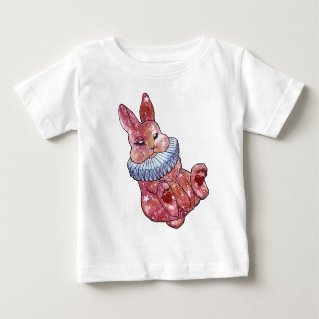 Rabbit named Ladybug T Shirt (Framsida)