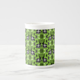 Rabbit Nordic Scandinavian FolArt Benporslin Mugg
