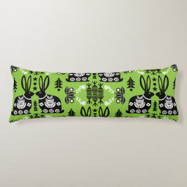 Rabbit Nordic Scandinavian FolArt Kroppskudde