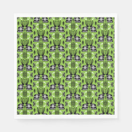 Rabbit Nordic Scandinavian FolArt Pappersservett