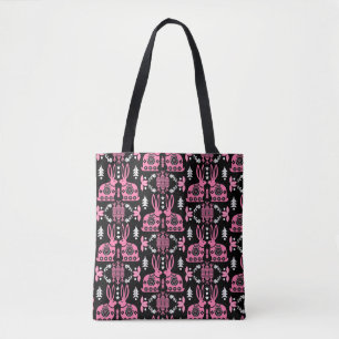 Rabbit Nordic Scandinavian FolArt Tygkasse