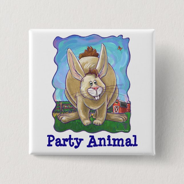 Rabbit Party Center Knapp (Framsida)