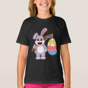 Rabbit Påsk Påskägg Fisher T Shirt
