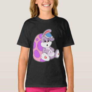 Rabbit Påsk Påskägg Sleeping T Shirt