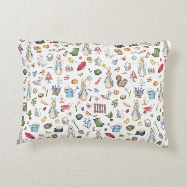 Rabbit Peter Prydnadskudde (Baksidan)