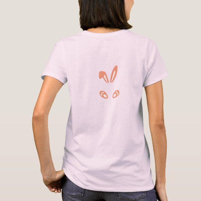 Rabbit Pints Leopard T Shirt (Baksida)