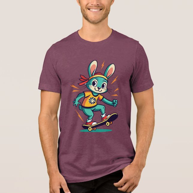 Rabbit Play T Shirt (Framsida)