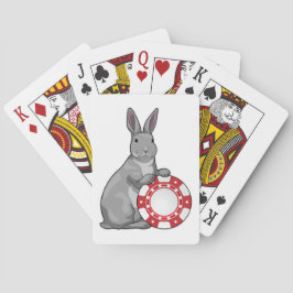 Rabbit Poker chip Casinokort