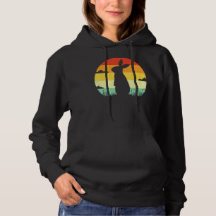 Rabbit Retro Vintage 80-talet Stil Bunny Älskare T Shirt