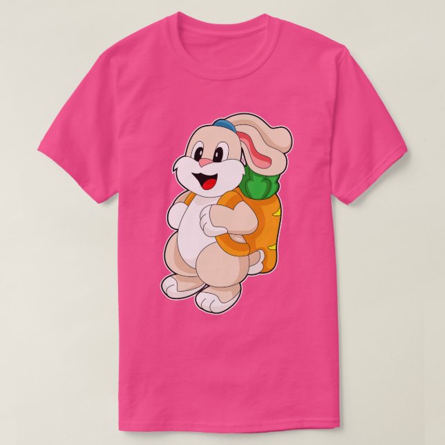 Rabbit-ryggsäck T Shirt (Design framsida)