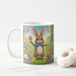 Rabbit säger Bra God morgon Kaffemugg