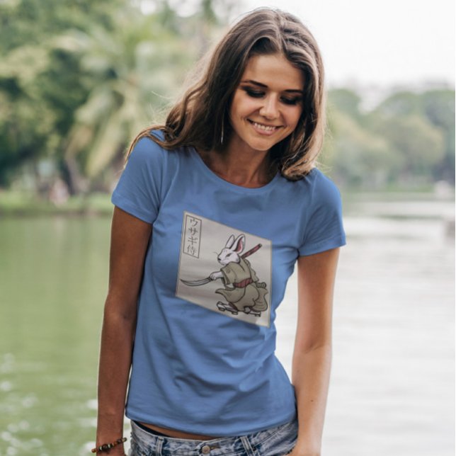 Rabbit Samurai T Shirt (Skapare uppladdad)