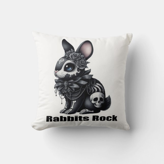Rabbit Sten Kudde (Framsida)
