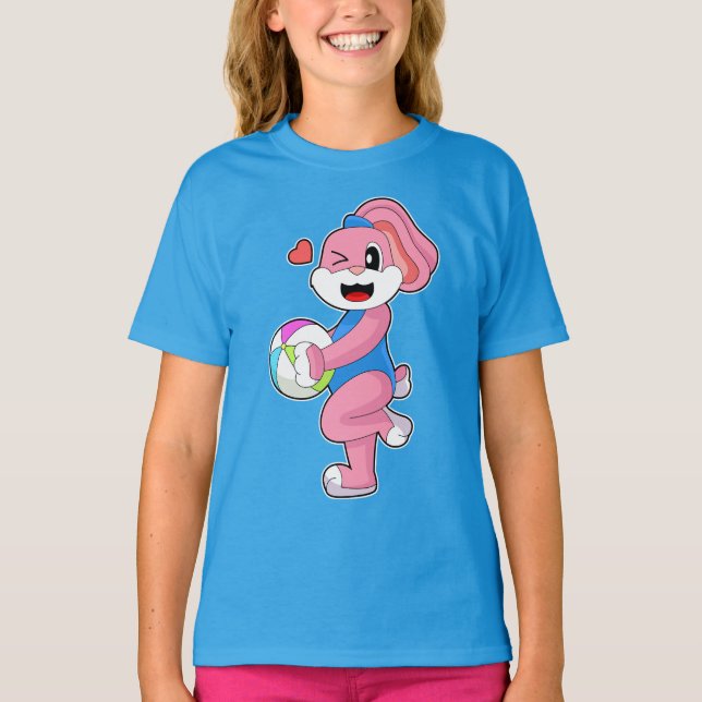 Rabbit Summer Vatten polo T Shirt (Framsida)