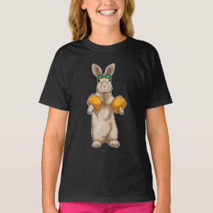 Rabbit Swimming Vatten vingar T Shirt