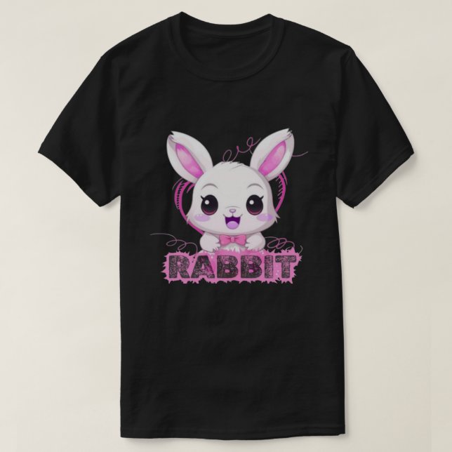 RABBIT T SHIRT (Design framsida)