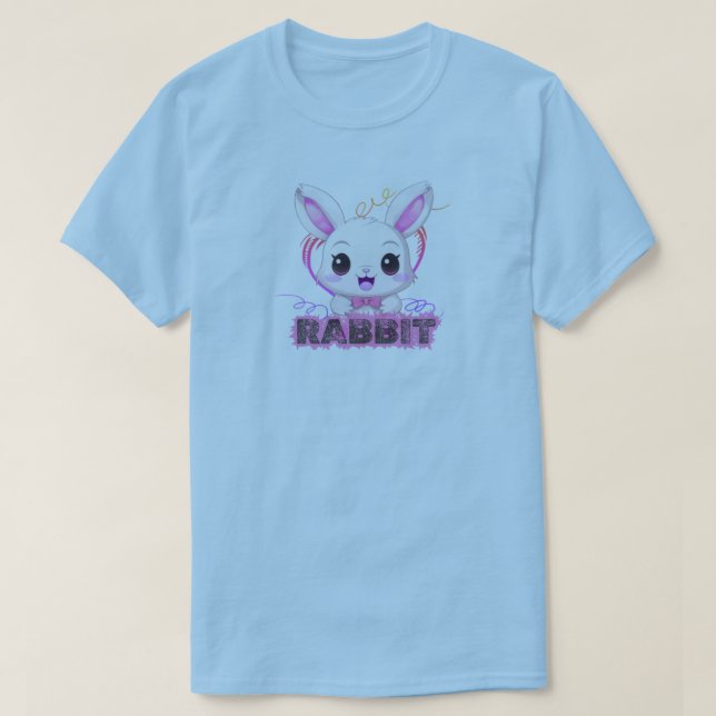 RABBIT T SHIRT (Design framsida)