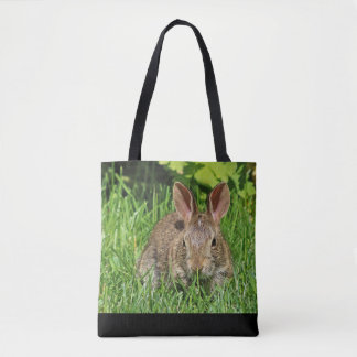Rabbit Tote Tygkasse