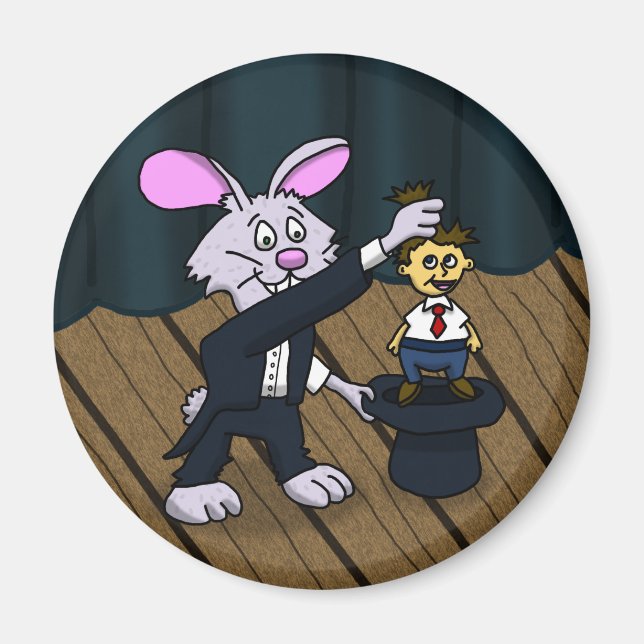 Rabbit Trick Magnet (Framsidan)