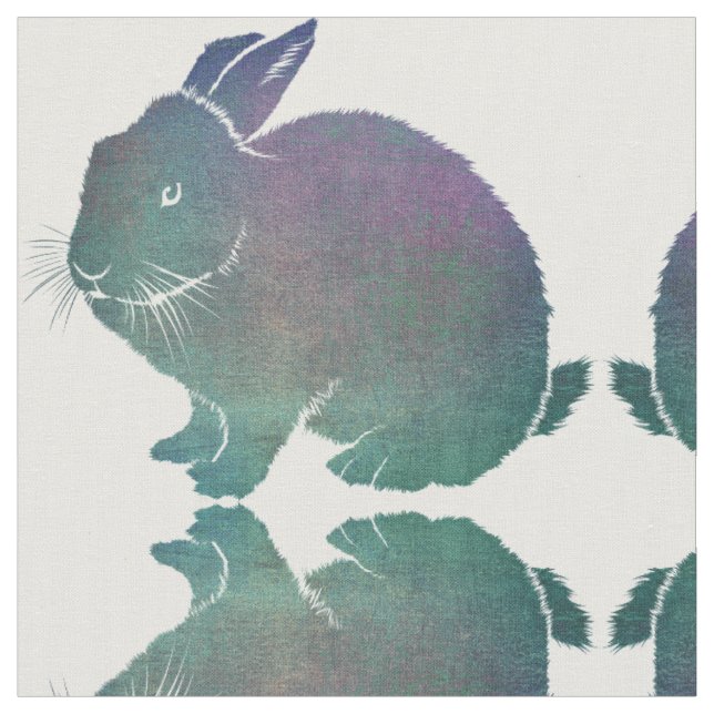 Rabbit Tyg (Närbild)