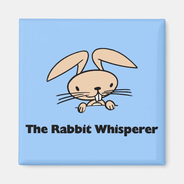 Rabbit Whisperer Magnet (Framsidan)