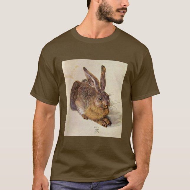 RABBIT ( Young Hare ) av Albrecht Durer T Shirt (Framsida)