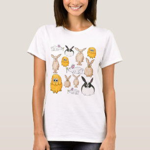 Rabbits. Tee Shirt