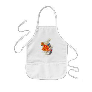 Rabbitt från Alice i ~Apron för underland 2 Barnförkläde
