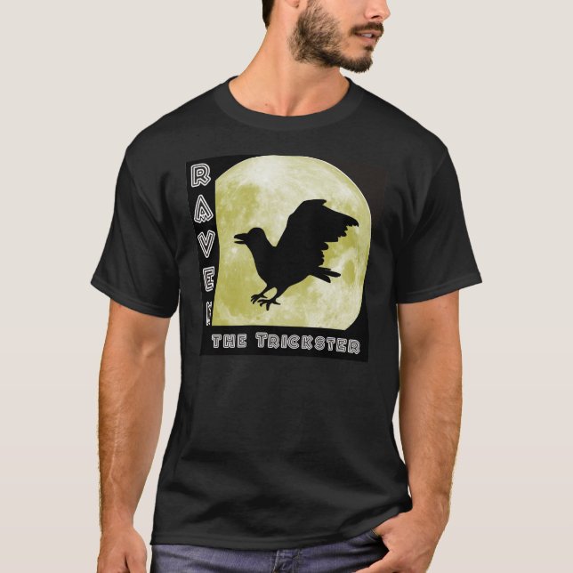 Rabe raven trickster t shirt (Framsida)