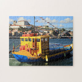 Rabelo boat, Porto, Portugal Pussel