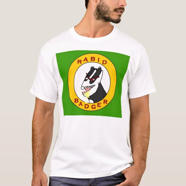Rabiat bäverskinnproduktioner t shirt (Framsida)