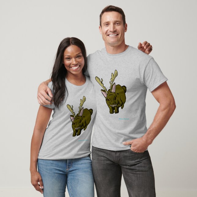 Rabid Jackalope T-shirt (Unisex)