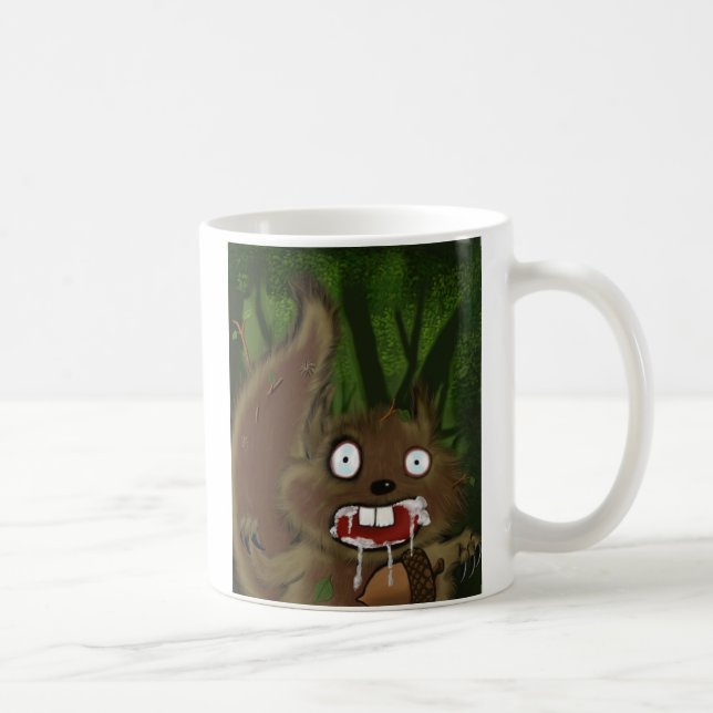 Rabid Squirrel Kaffemugg (Höger)