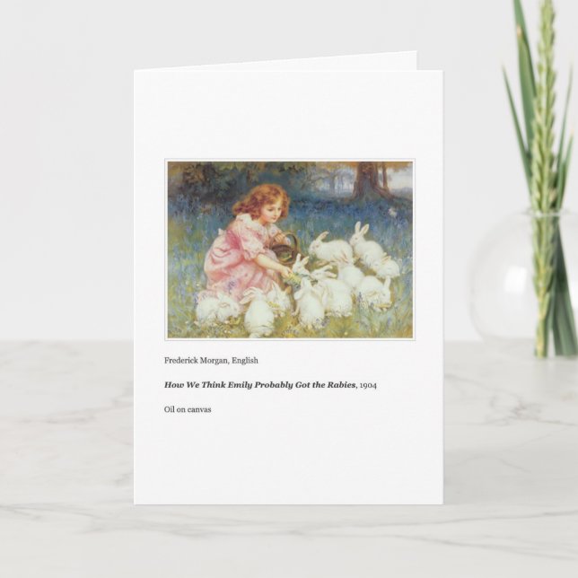 RABIES MORS DAG CARD KORT (Framsida)