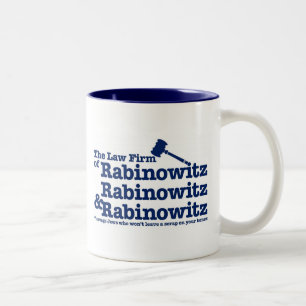 Rabinowitz Rabinowitz & Rabinowitz Två-Tonad Mugg