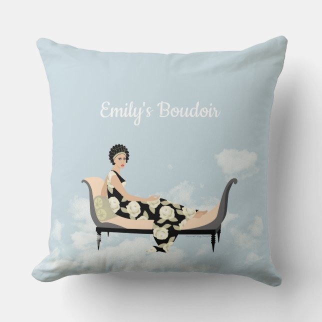 Racamier i molnen kudde (Framsida)