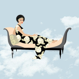 Racamier i molnen tygkasse