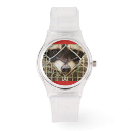 RACCON SPECIALTILLVERKAT ROSTFRITT LÄDER UR ARMBANDSUR