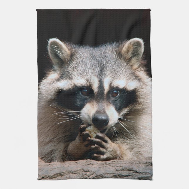Raccoon 004 kökshandduk (Vertikal)