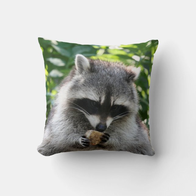 Raccoon 004 kudde (Framsida)