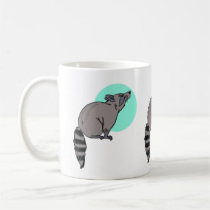Raccoon 11oz Ceramic Mugg