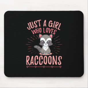 Raccoon Älskare är bara en flicka som Kärlek Racco Musmatta