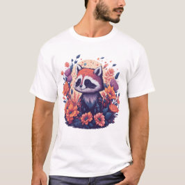 Raccoon Älskare Artwork T Shirt