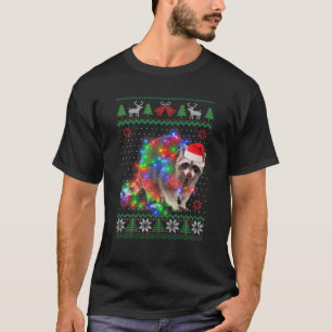 Raccoon Animal Ugly Sweater jul Puppy Animal T Shirt