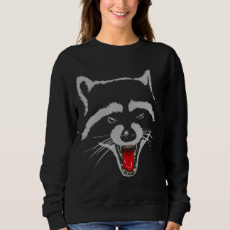 Raccoon Ansikte Raccoon älskare Funny Raccoon Anim T Shirt