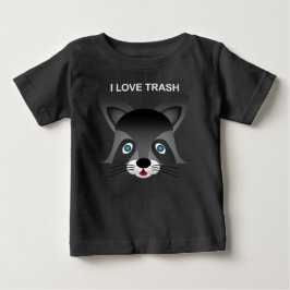 Raccoon - Baby Bra Jersey T-Shirt